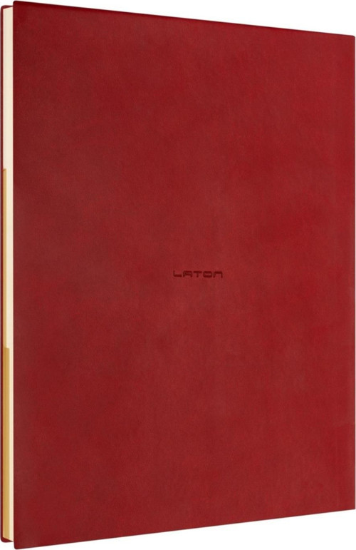 Sepra Kırmızı, B5, Indeksli Bölünmüş Not Defteri, Termo Deri Yumuşak Kapak, 192 Sayfa