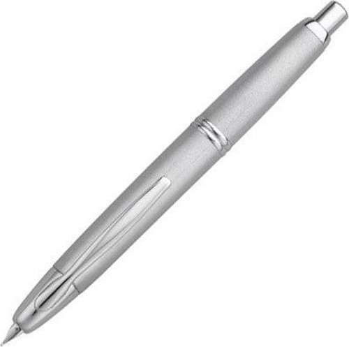 Capless Rhodium Trim Silver (Gümüş) Dolma Kalem F Uç