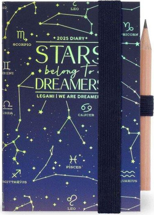 Mini Agenda/Planner 2025 16 Haftalık Ajanda Stars / Celestial