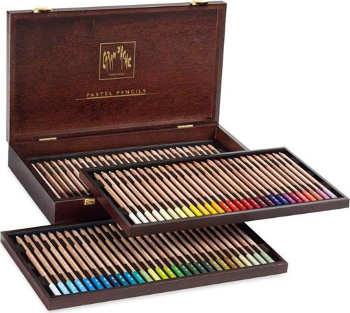Soft Pastel Pencils 84 Renk Ahşap Kutulu Set 788-484