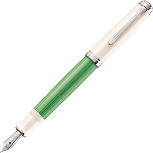 Souveran M605 Dolma Kalem Green White B Uç