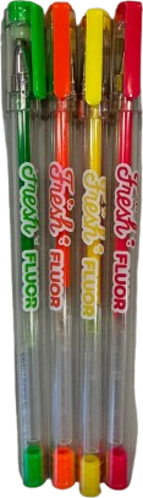 Fresh Fluor Neon Renkli Jel Kalem