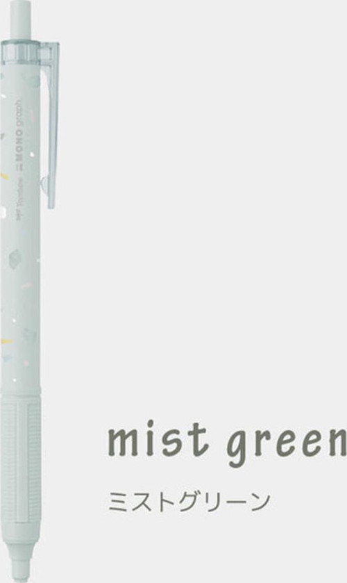 Mono Graph 2023 Sheer Stone Jel Kalem Kalem 0.5 mm Mint Green
