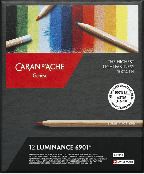 Luminance Collection 6901 Kuru Boya Kalem Seti 12 Renk 6901-712