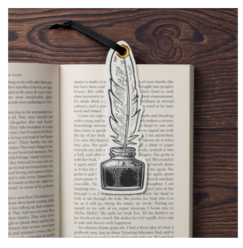 İf Eclectionery Flat Kitap Ayracı - Quill & Ink