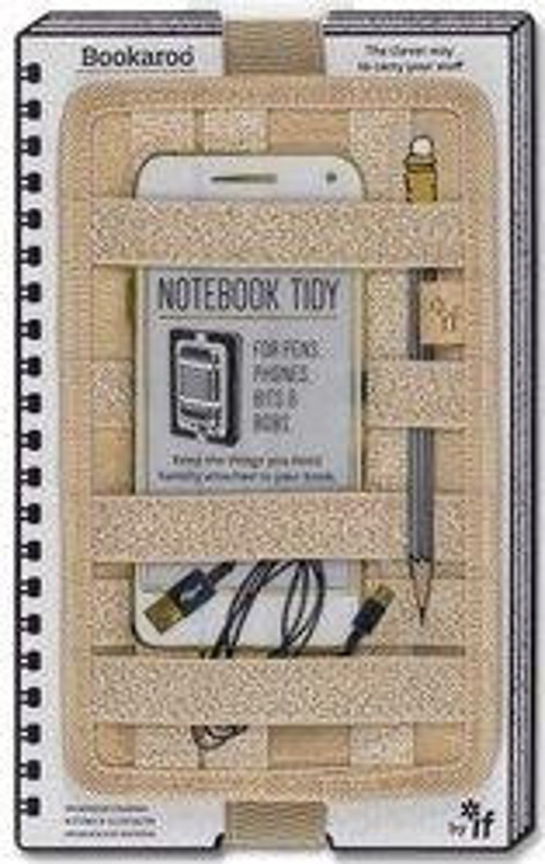 İf Bookaroo Pen Pouch Notebook Tidy Defter Üstü Düzenleyici Gold Altın