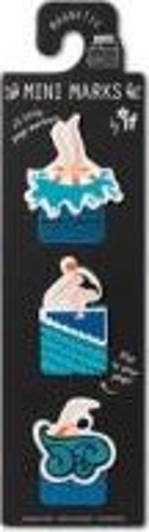 İf Mini Marks Manyetik Mini Kitap Ayracı 3'lü Swimmers