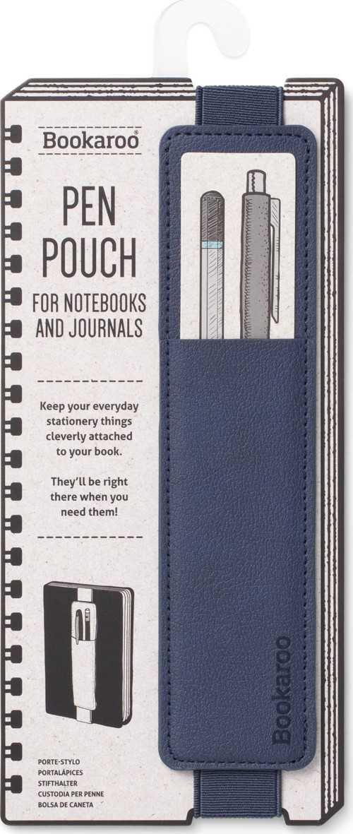 İf Bookaroo Pen Pouch Defter Üstü Kalemlik Navy Lacivert
