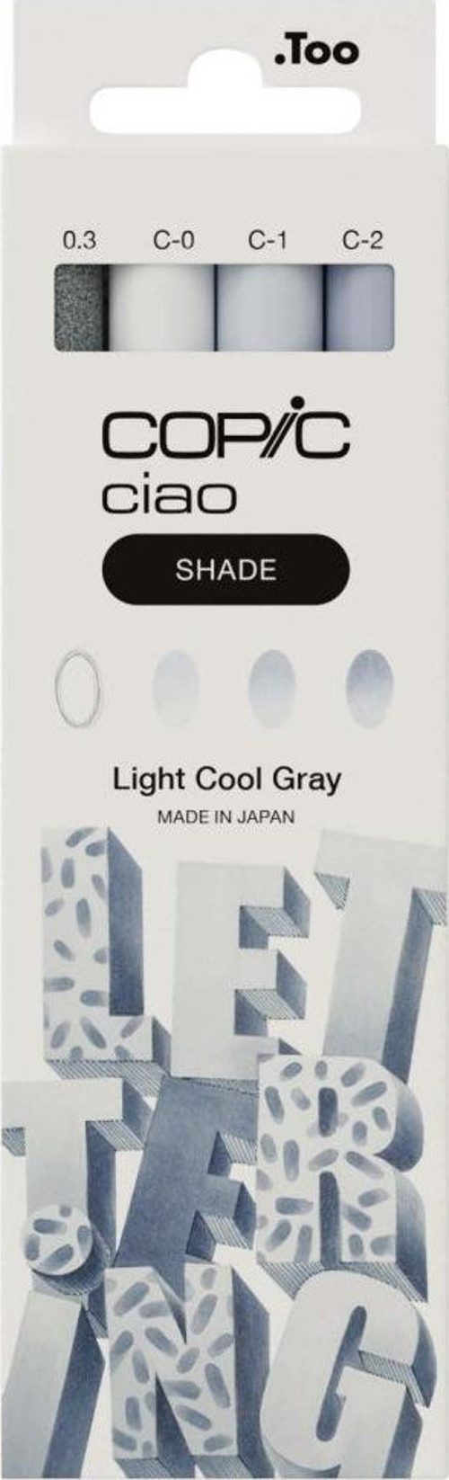 Ciao 4lü Shade Set - Light Cool Grey