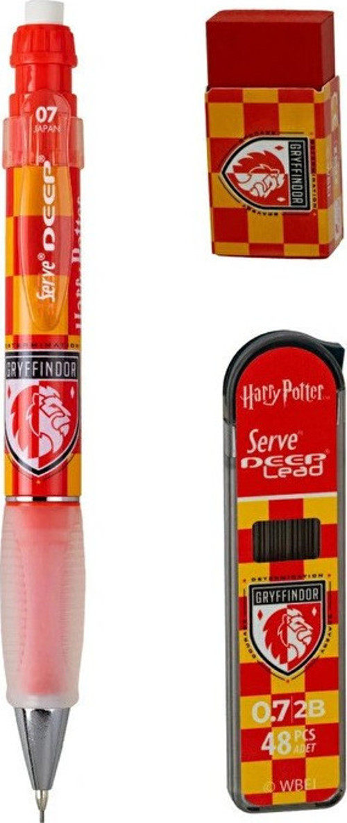 Harry Potter 3'lü Set Gryffindor Damalı 0.7 mm