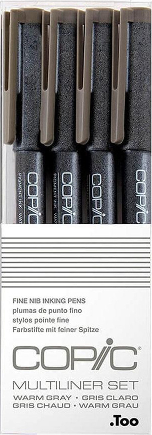 Multiliner Warm Grey 4'lü Kalem Seti