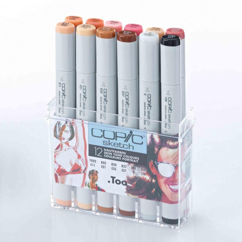 Sketch 12li Set Portrait Skin Tones