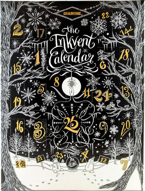 Inkvent Calendar 2024 Black Edition Mürekkep Seti