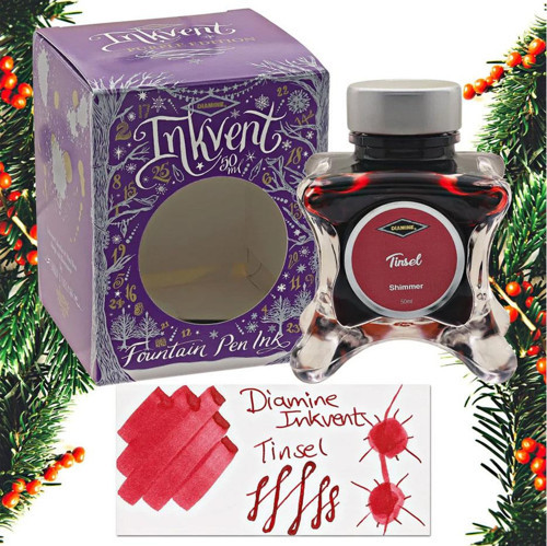Inkvent Purple Collection Şişe Mürekkep 50ml Tinsel