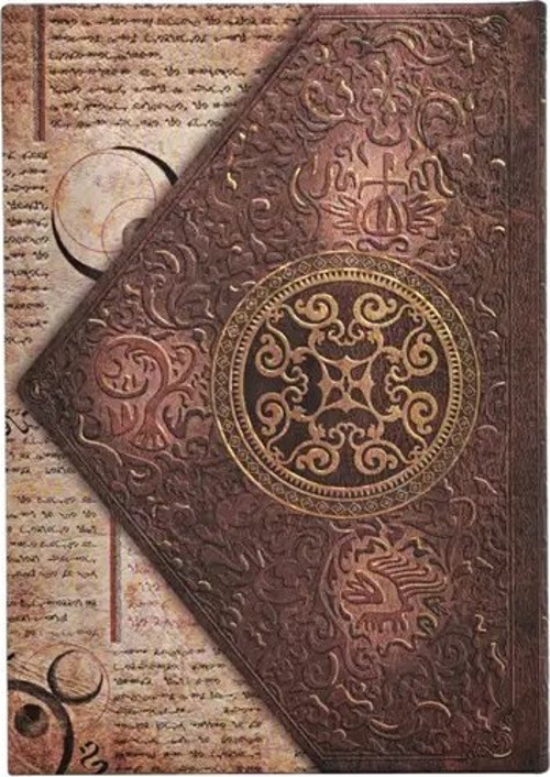 The Grimmerie Sert Kapak 13x18 cm Çizgili Defter PBD6475