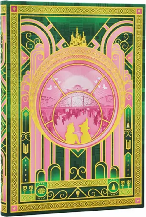 The Magic of Wicked Sert Kapak 13x18 Çizgisiz Defter PBD6440