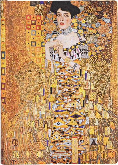 Klimt's 100th Anniversary Portrait of Adele Sert Kapak 13x18 Çizgili 120 gr Defter PB5290-6
