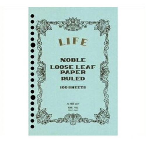 Loose Leaf B5 Çizgili Kağıt Mavi