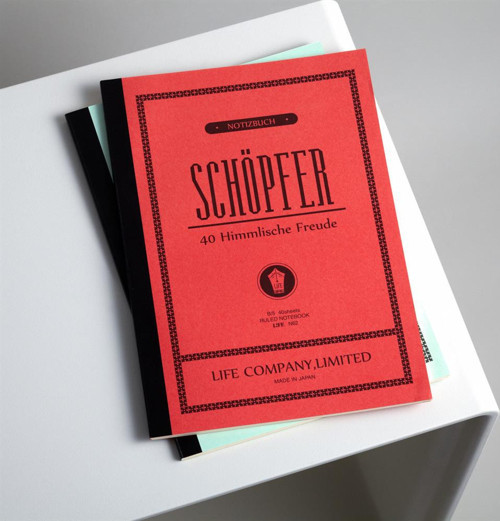 Schöpfer N62 B5 Ciltli Defter