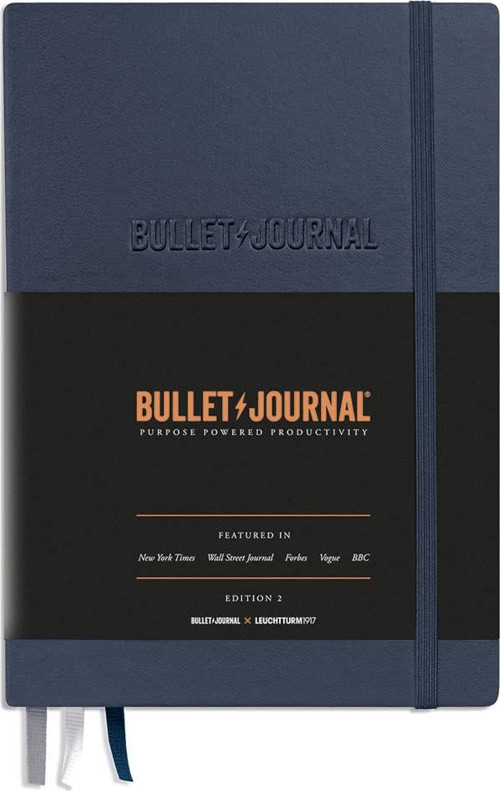 1917 Bullet Journal Edition 2 A5 Sert Kapak 240 Noktalı Sayfalar Mavi 366244