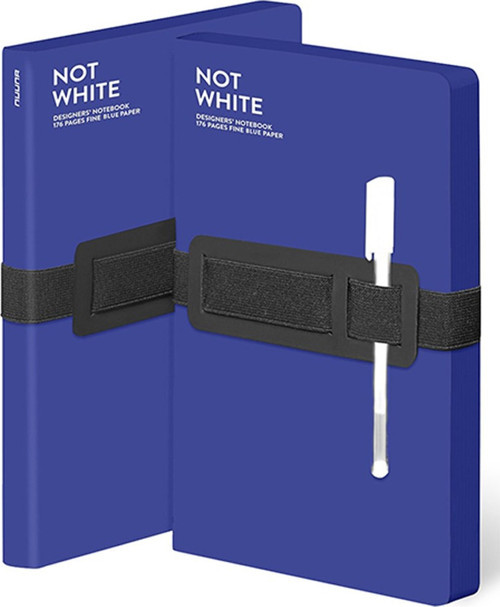 Not White Mavi - Çizgisiz Defter