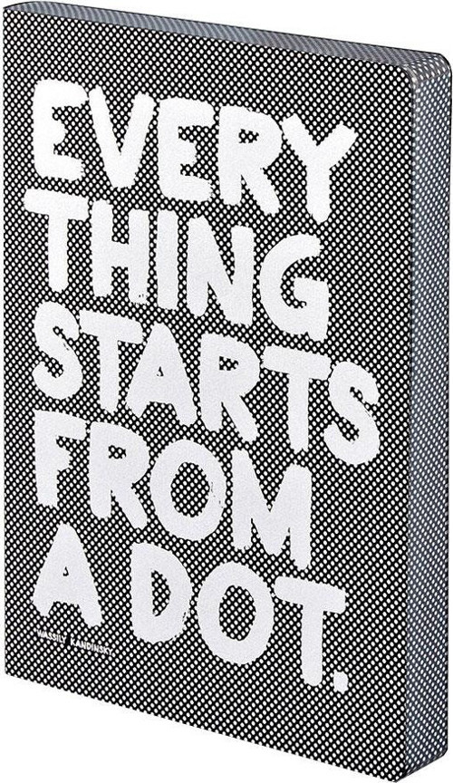 Graphic L A5 Everything Starts From A Dot Noktalı Defter