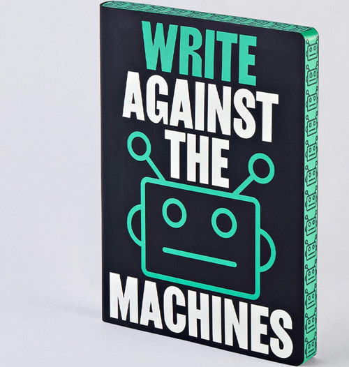 L Write Against The Machines Noktalı Defter