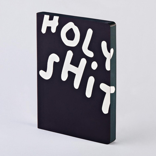 Graphic L HOLY SHIT Noktalı Defter
