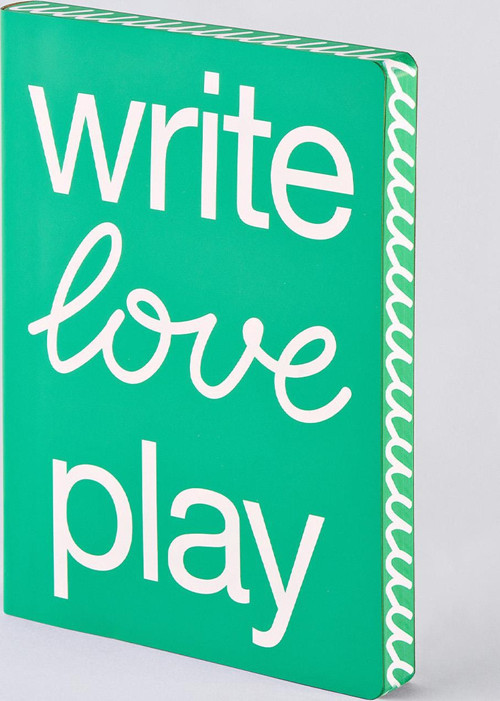 L Write Love Play Noktalı Defter