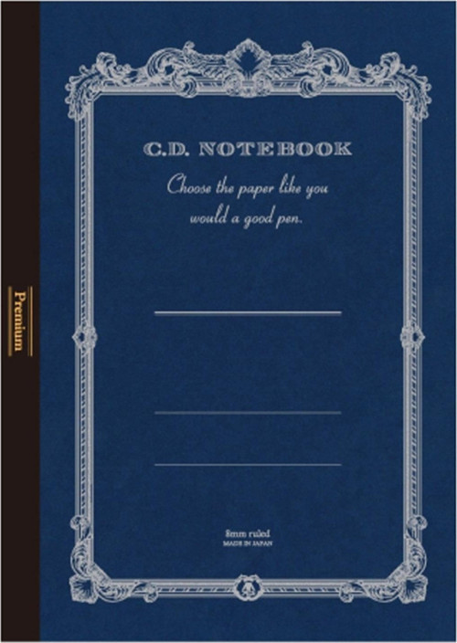 Premium CD A4 Defter Mavi Çizgili