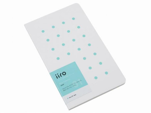 Iiro 01 Aqua Dot Çizgili Defter