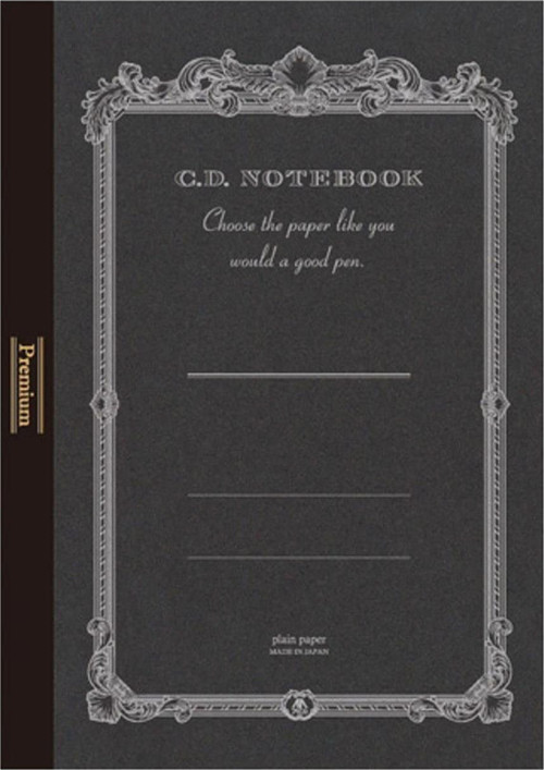 Premium CD B5 Defter Siyah Düz
