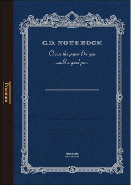 Premium CD A5 Defter Mavi Çizgili