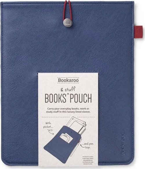 Bookaroo Books & Stuff Pouch Kitap&Defter Kılıfı Navy