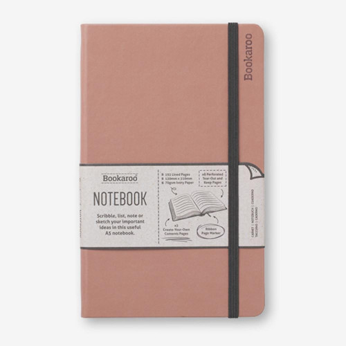 Bookaroo A5 Journal Çizgili Defter Blush