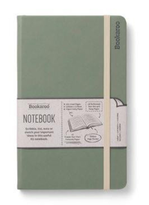 Bookaroo A5 Journal Çizgili Defter Grey