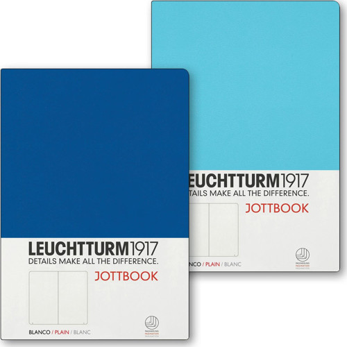 1917 Jottbook Double Edition Çizgisiz 2'li Defter Seti A5 Ice Blue / Royal Blue 362705