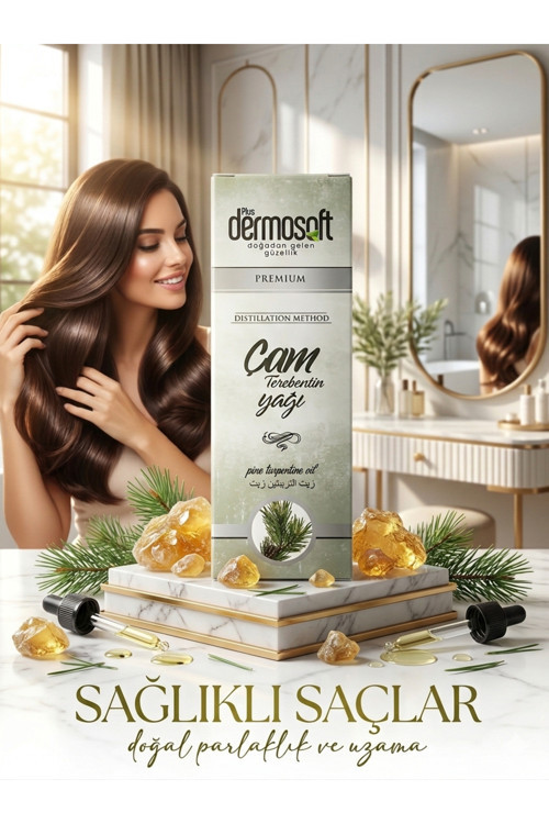 Çam Terebentin Yağı 50 ml Doğal Saç ve Cilt Bakım Yağı
