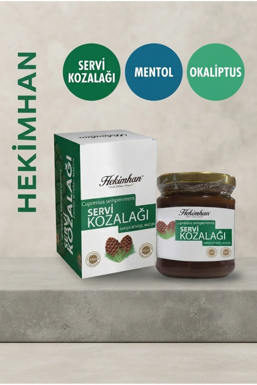 Hekimhan Servi Kozalağı Macunu 240g – Doğal Bitkisel Karışım
