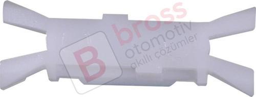 Fiat Renault için 10 Adet Plastik Klips 7078732, 7701408860