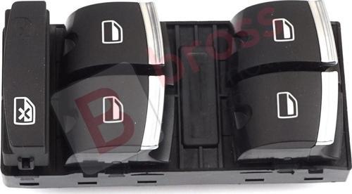 Audi A3 A6 Q7 İçin Sol Ön Kapı Cam Ana Açma Düğmesi 4F0959851H