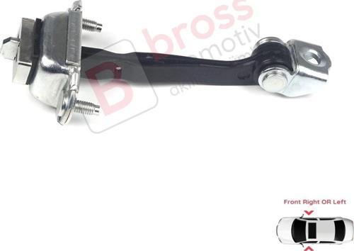 Ford Fiesta MK5 JH JD Fusion JU Fusion İçin Ön Sağ veya Sol Kapı Gergi Yayı 5S6AA23500AB 