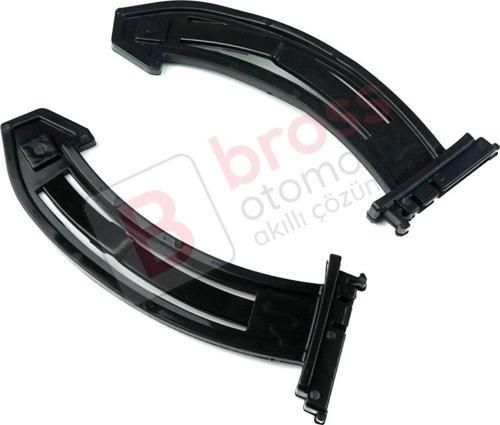 BDP1127 Opel Astra G Zafira A için Sağ Sol Torpido Kapak Ayağı Siyah 5114275