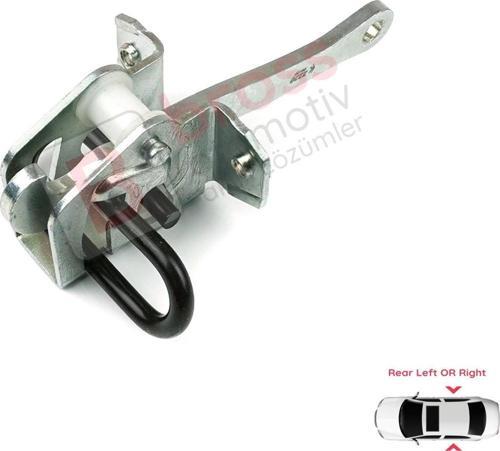 BMW 3 Serisi E36 1990-1999 için Arka Sağ veya Sol Kapı Gergisi 51228165009