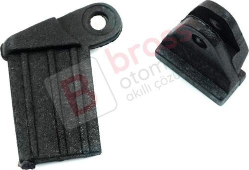 BMW E38 E39 E46 Mercedes W140 W124 W210 W211 Opel Vectra C için Arka Cam Perde Kızak Klips Seti