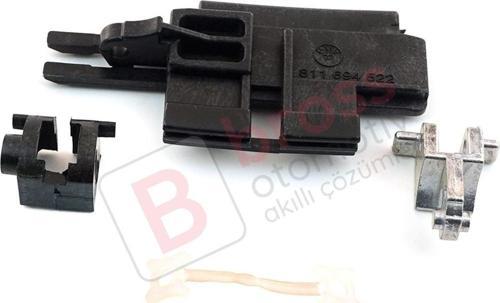 BMW E39 X5 E53 1999-2006 İçin 4 Parça Sağ Sunroof Kaydırıcı Kılavuz Tamir Seti 811694522