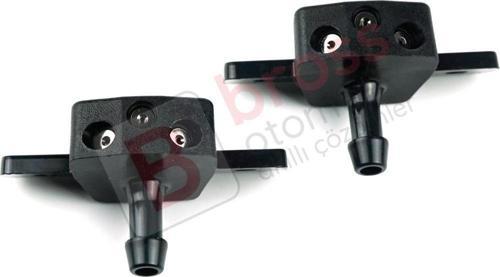BSP1057 Hyundai i20 i30 için Ön Cam Su Fıskiye Üç Gözlü Meme Seti