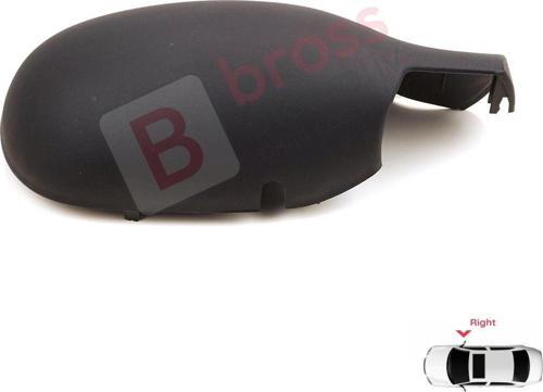BSP1105-2 Renault Clio 2 Symbol Megane Scenic 1 Thalia 1 için Sağ Yan Dış Ayna Kapağı 7701471855