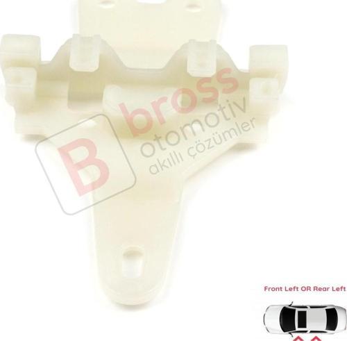 BWR5146 Nissan Terrano MK2 Ford Maverick W638 İçin Sol Cam Kriko Klipsi 807010F015