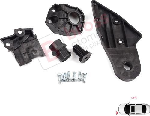 Mercedes C Class W204 S204 C204 2007-2014 CL203 A2048201114 İçin Sol Ön Far Ayak Tamir Seti 